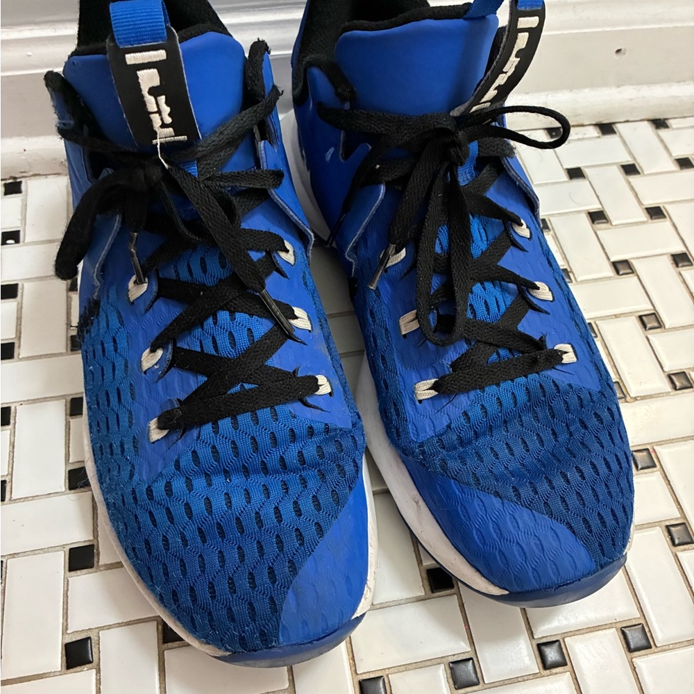 Nike Blue and Black Athletic Shoes